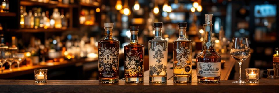 Botella Licorera Decoradas